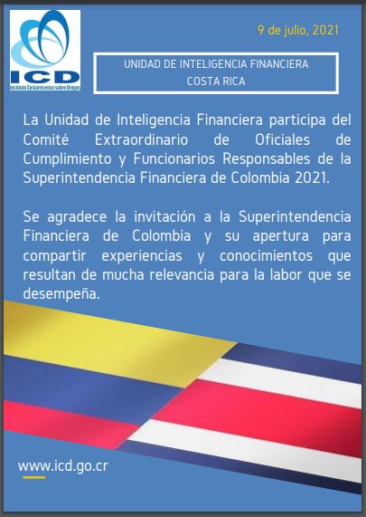 Anuncio: Participación del Comité Extraordinario de Oficiales de Cumplimiento y Funcionarios Responsables de la Superintendencia Financiera de Colombia 