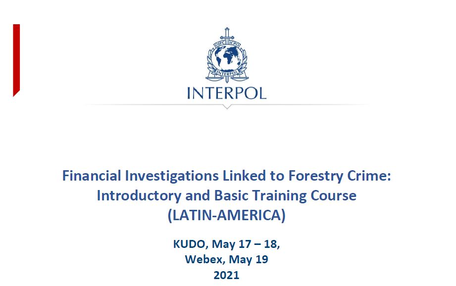 Financial Investigations Linked to Forestry Crime: Introductory and Basic Training Course