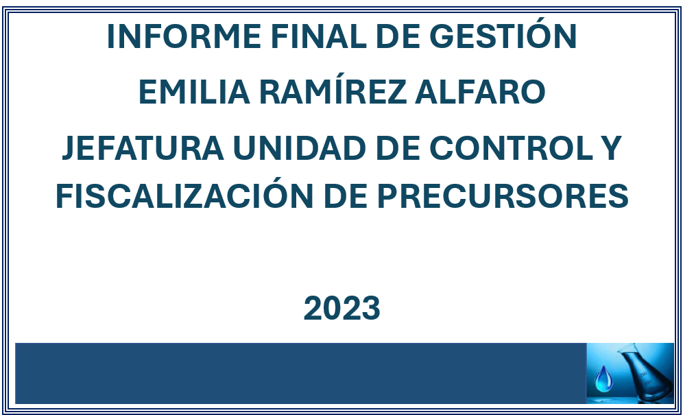 Informe Final de Gestión Emilia Ramírez