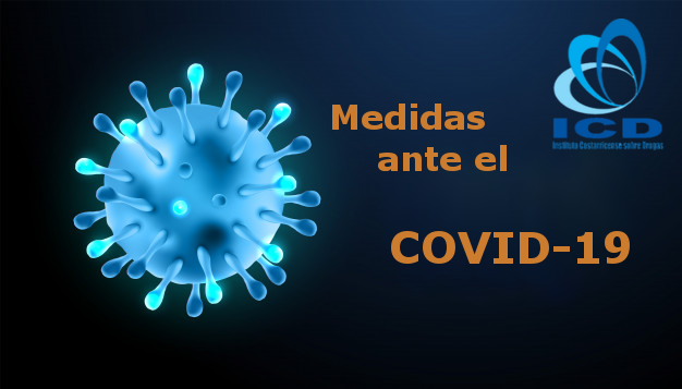 Ilustración del virus del Covid