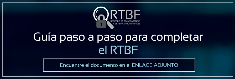 Anuncio de la Guía paso a paso para completar el RTBF