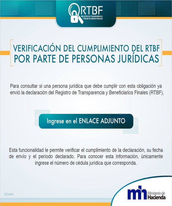 Aviso sobre Verificación del Cumplimiento del RTBF por parte de personas jurídicas